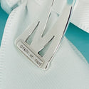 7.5"  Tiffany Braided Cuff Bracelet in Silver - 5