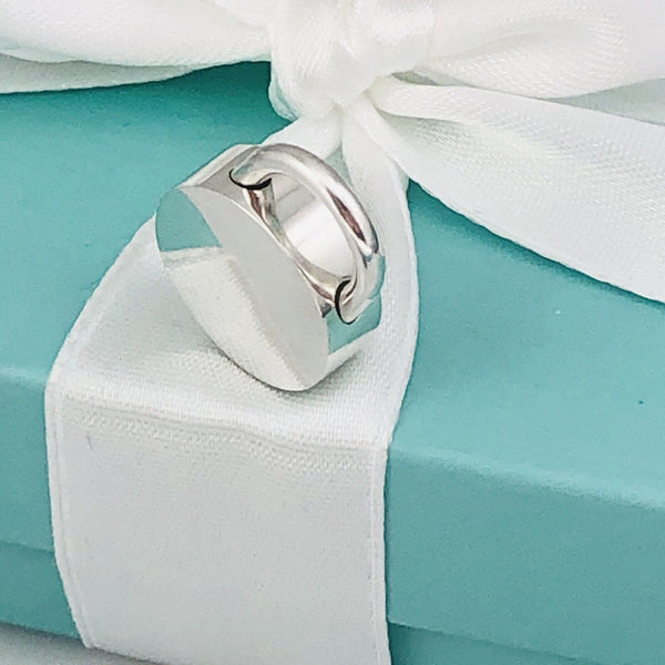 Tiffany & Co Sterling Silver Round Padlock Lock Charm Engravable - 6