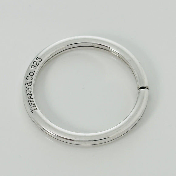 Tiffany & Co Key Ring in Sterling Silver Keyring Keychain