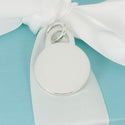 Return to Tiffany Round Tag Pendant or Charm in Sterling Silver - 3