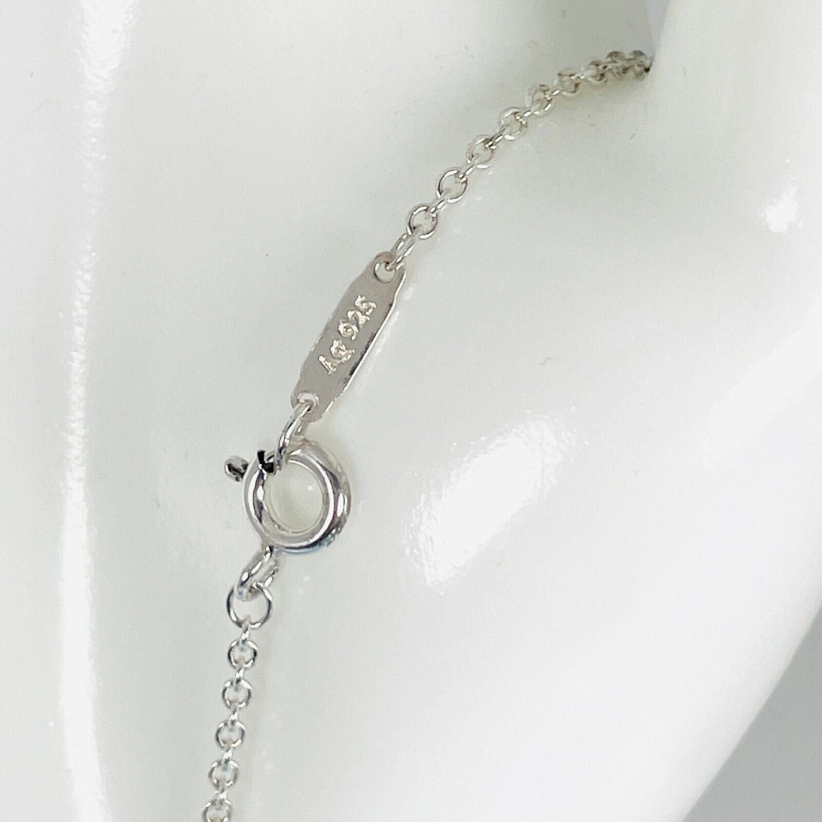 18" Tiffany & Co Chain Necklace Mens Unisex 1.5mm Large Link Sterling Silver