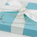 30" Tiffany & Co Chain Necklace by Elsa Peretti 1.5mm links in Sterling Silver-2