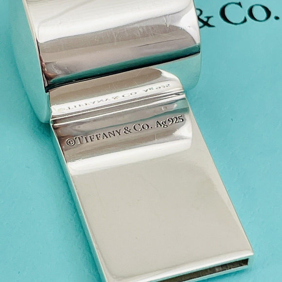 Tiffany Sterling Silver 1837 Whistle Pendant for Coach Teacher Sports Bead Chain