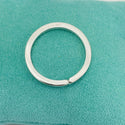 Tiffany & Co Round Key Ring in Sterling Silver Keyring - 3