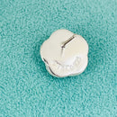 1 SINGLE Tiffany Flower Knot Celtic Love Weave Stud Earring Replacement Lost-4