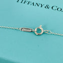 18" Tiffany & Co 27mm Sterling Silver Crucifix Elsa Peretti Cross Necklace - 6