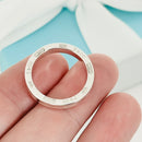 Size 9.5 Tiffany & Co 1837 Ring Concave in Sterling Silver-2