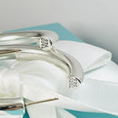 Tiffany Large 1.6" Doughnut Bezet Hoop Earrings in Sterling Silver-5