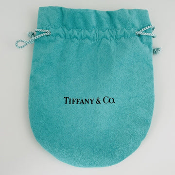 Extra Large Jumbo Tiffany & Co Blue Pouch Suede Drawstring