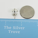 Tiffany HardWear Bolt Earring Bead Ball Stud Chain 10mm Single Replacement Lost-7