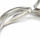 7.5" Tiffany & Co. 5 Five Band Melody Bangle Bracelet Interlocking by Paloma Picasso-5