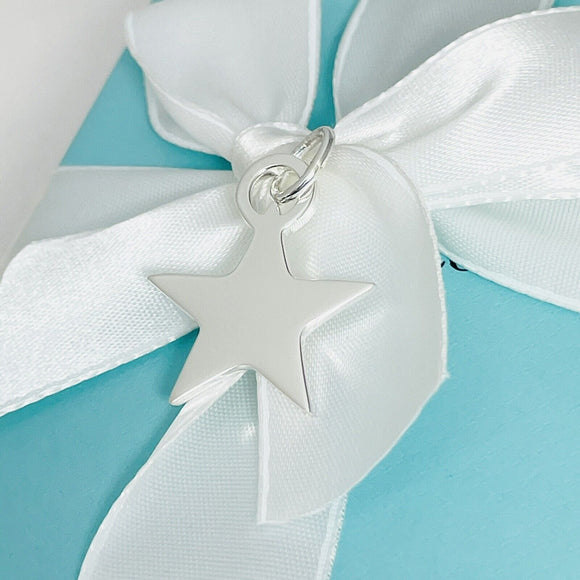 Tiffany & Co Star Charm or Pendant in Sterling Silver AUTHENTIC