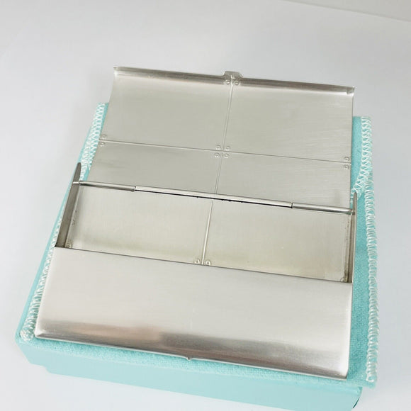 Tiffany & Co Streamerica Pocket Business Card Holder in Silver Stream America