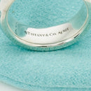 Size 6.5 Tiffany Makers Slice Ring Medium 6.7mm Band in Sterling Silver-6