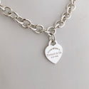 Return to Tiffany Heart Tag Necklace Extra Chain Links for Repair Lengthening - 4