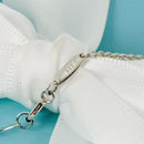 16" Tiffany & Co Chain Necklace by Elsa Peretti 1.5mm links in Sterling Silver-6