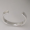 Small 6" Tiffany & Co Sterling Silver 1837 Wide Cuff Bracelet - 7