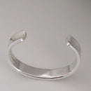 Small 6" Tiffany & Co Sterling Silver 1837 Wide Cuff Bracelet-7