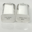 RARE Tiffany & Co Vintage Salt and Pepper Shaker Set in Silver Square Rectangle-5