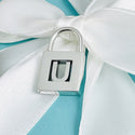 Tiffany & Co Letter U Alphabet Initial Padlock Charm Pendant in Sterling Silver - 2
