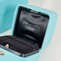 LARGE Tiffany & Co Blue Leather Empty Ring Box and Blue Gift Box - 1
