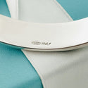 8" Tiffany & Co Atlas Bangle Bracelet Wide in Sterling Silver - 7