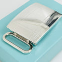 Tiffany & Co Belt Buckle Sterling Silver Engravable Machine Turned Mens Unisex - 5