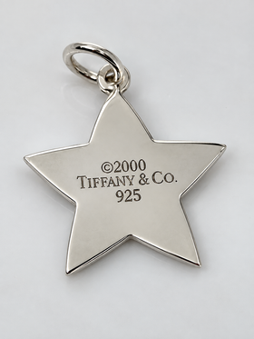 Tiffany & Co Star Charm or Pendant in Sterling Silver
