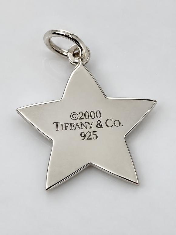 Tiffany & Co Star Charm or Pendant in Sterling Silver