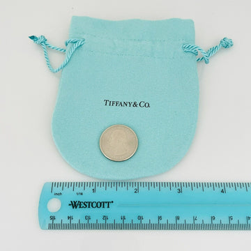 Tiffany & Co Large Blue Pouch Drawstring Anti Tarnish - 0
