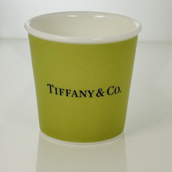Tiffany & Co Green Espresso Paper Cup Everyday Objects Bone China - 1
