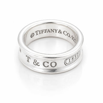 Tiffany & Co. 1837 Concave Ring Sterling Silver 925 Size 5.5 Men's Unisex Band - 0