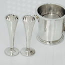Tiffany & Co 1837 Champagne Bottle Ice Bucket with Flutes Miniature in Silver-5