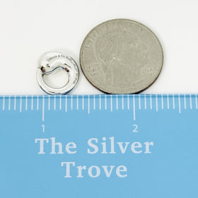 Tiffany Eternal Circle Pendant - Elsa Peretti in Sterling Silver Size Small Mini - 0