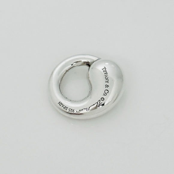 Tiffany Eternal Circle Pendant - Elsa Peretti in Sterling Silver Size Small Mini