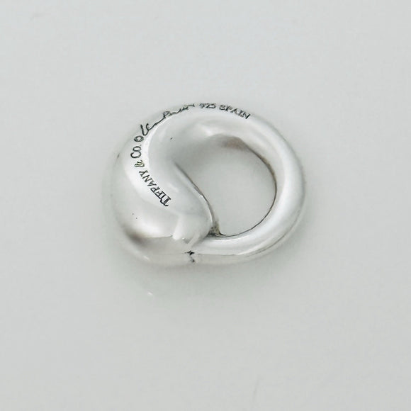 Tiffany Eternal Circle Pendant - Elsa Peretti in Sterling Silver Size Small Mini