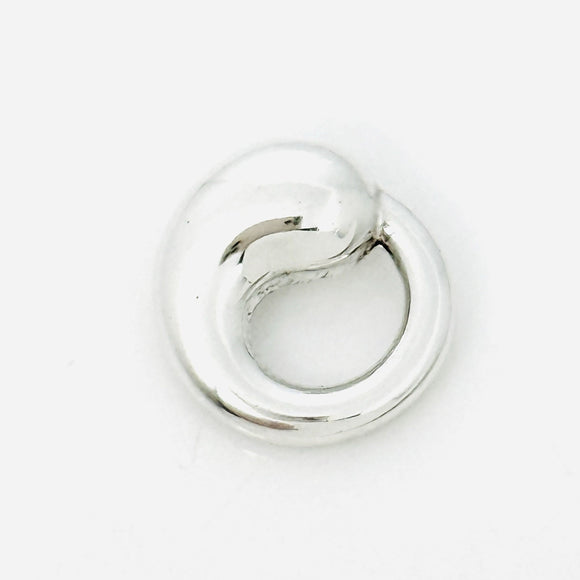 Tiffany Eternal Circle Pendant - Elsa Peretti in Sterling Silver Size Small Mini