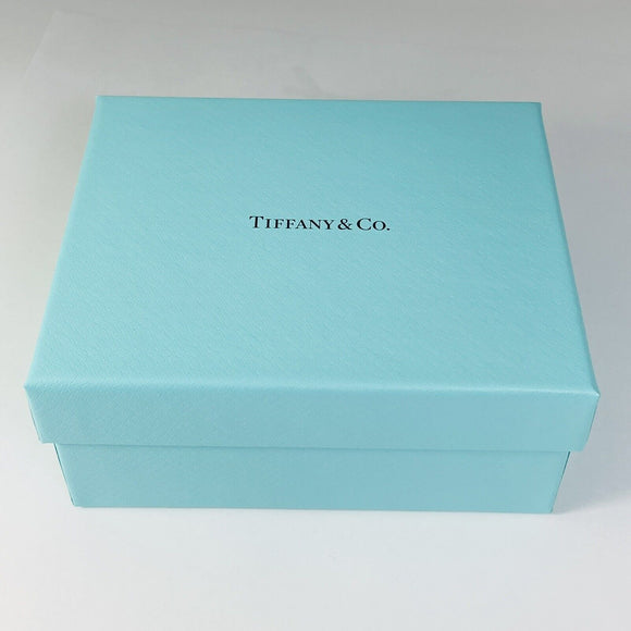 Tiffany & Co Empty Medium Large Blue Gift Box 4.5" x 3.75" x 2"