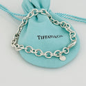 8” Tiffany & Co Round Link Bracelet Rolo in Sterling Silver - 2