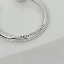 Tiffany & Co Extra Large Horseshoe Key Ring Chain Keyring Keychain-2