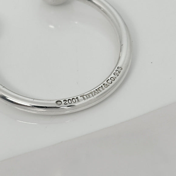 Tiffany & Co Extra Large Horseshoe Key Ring Chain Keyring Keychain