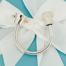 Tiffany & Co Champagne Wine Bucket Cork Sommelier Waiter Key Ring Chain-1