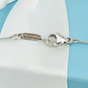 17" Tiffany & Co Chain Necklace with Lobster Clasp in Sterling Silver AUTHENTIC - 2
