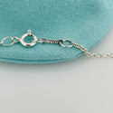 20" Tiffany & Co Multi 5 Teardrop Elsa Peretti  Necklace in Sterling Silver - 8