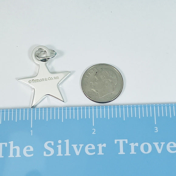 Tiffany & Co Star Charm or Pendant in Sterling Silver AUTHENTIC
