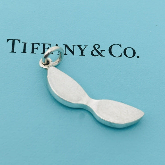 Tiffany Sunglasses Charm Pendant in Black Enamel and Silver by Paloma Picasso