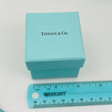 Vintage Tiffany Small Black and Royal Blue Suede Empty Ring Box With Blue Box - 9