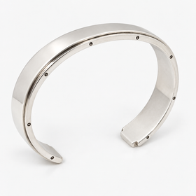 Tiffany & Co. Metropolis Cuff Bracelet in Silver Size large 7.75" Mens Unisex - 0