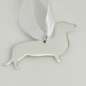 Tiffany Dog Bassett Hound Dachshund Holiday Ornament Sterling Silver Vintage - 1