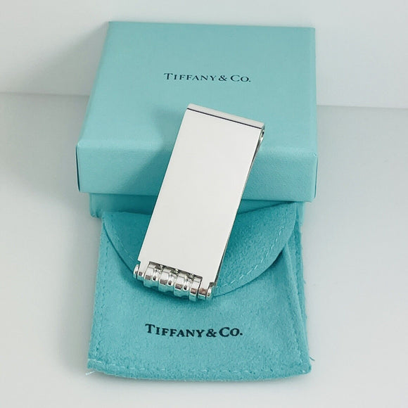 Tiffany & Co Groove Roller Rolling Money Clip Paloma Picasso in Sterling Silver